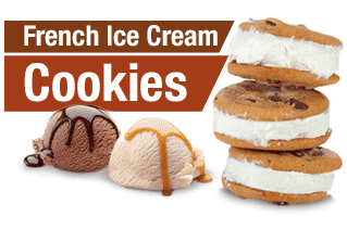 French Ice Cream Cookies