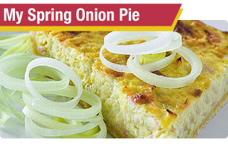 My Spring Onion Pie
