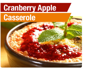 Cranberry Apple Casserole.