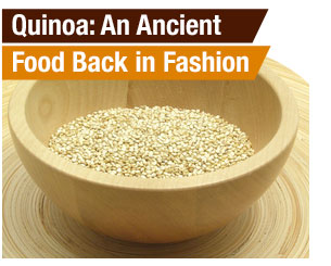 Quinoa: An Ancient Food Back in Fashion.