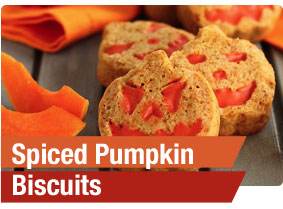 Spiced Pumpkin Biscuits.
