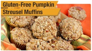 Gluten-Free Pumpkin Streusel Muffins